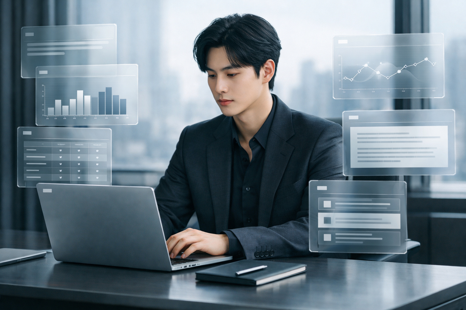 Primary operating lens