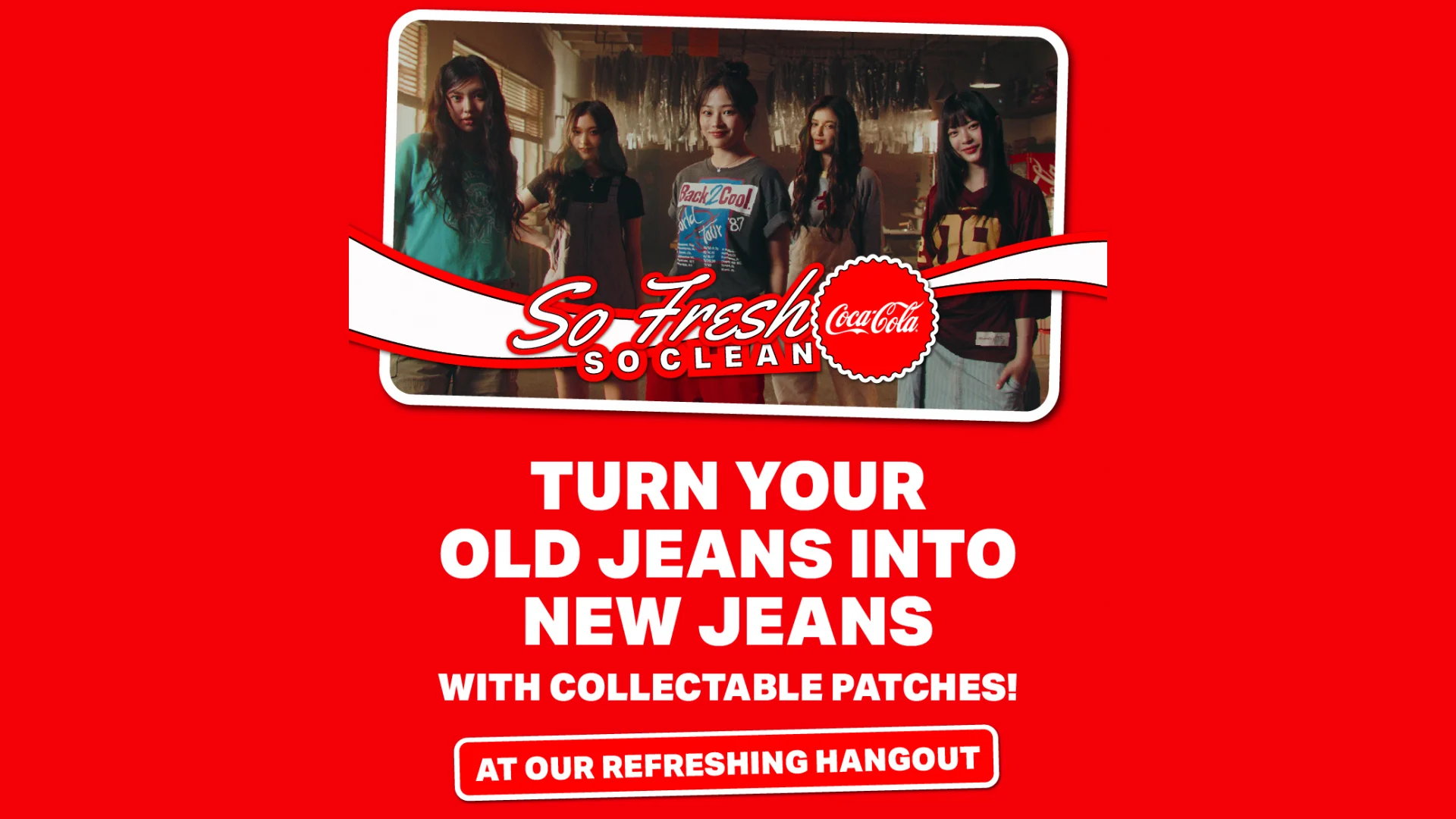 Coca-Cola × NewJeans visual reference 2